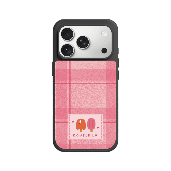 little red monster dessert fabric labels