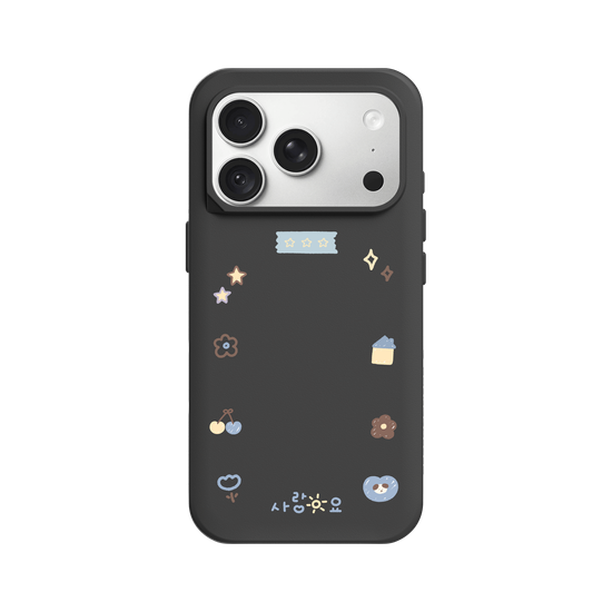 Lazy Monster"Photo holder phone case"09