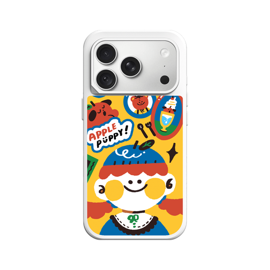  Apple Puppy Sticker Set C 