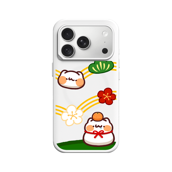 Cat Mochi Collage (Red ) 