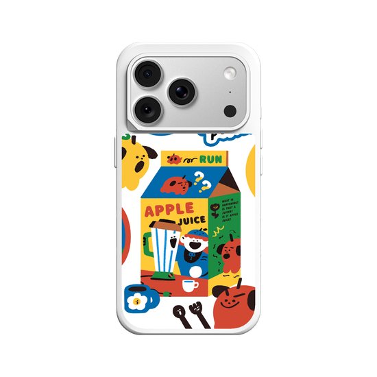 Apple Puppy Sticker Set D 