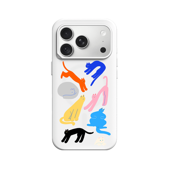 colorful cats