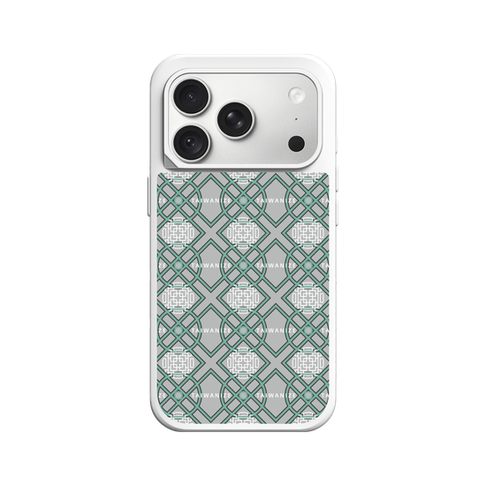 Traditional Window Lattice - Gray