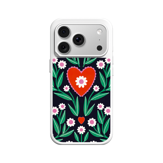 Flower Grid Wallpaper