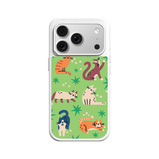 Cats on Green