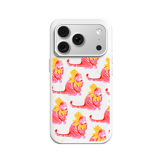 flower cats pink and red