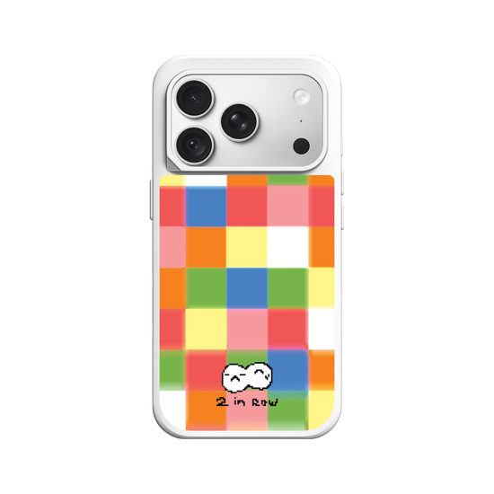 Two in Row - Colorful Circus Checkers