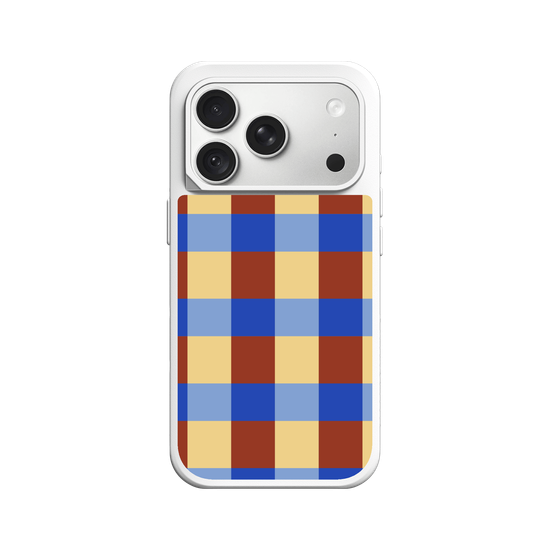 Blue & yellow gingham