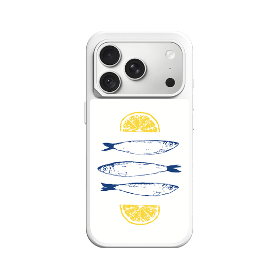 Whimsical Sardines & Lemon Slices
