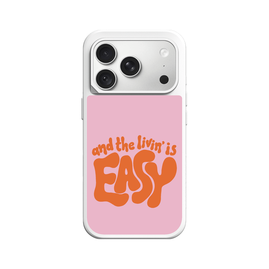 "Livin' is Easy" Retro Typography Design