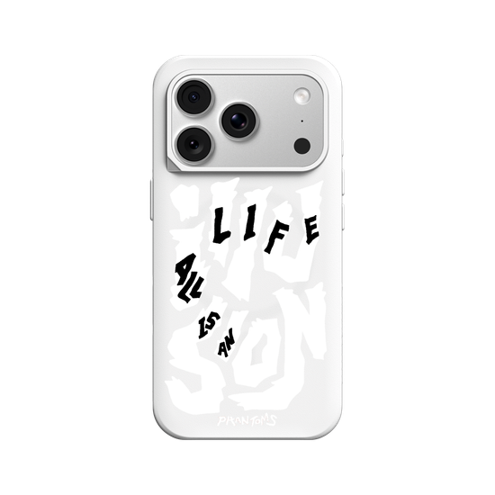 All life is an illusion - White
