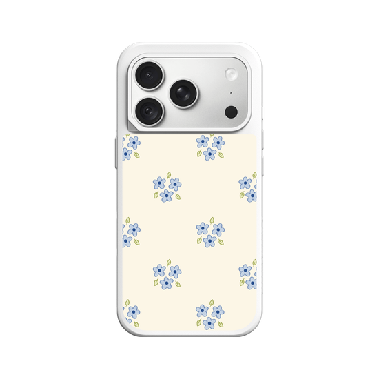 Blue Floral Print