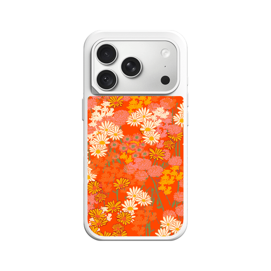 Orange Flower Pattern