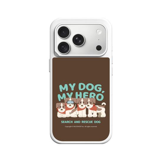 My dog, My hero-Search and Rescue Dog: Jack Russell Terrier(Color)