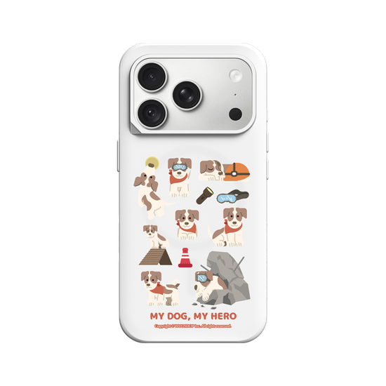 My dog, My hero-Search and Rescue Dog: Jack Russell Terrier(Clear)