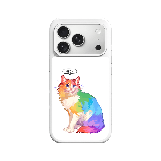 Rainbow Cat Meow