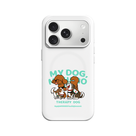 My dog, My hero-Therapy Dog: Mixed Breed x Long-haired Chihuahua x Standard Poodle(Clear)