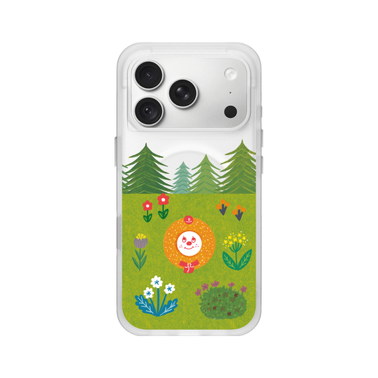 Doughnut in forest