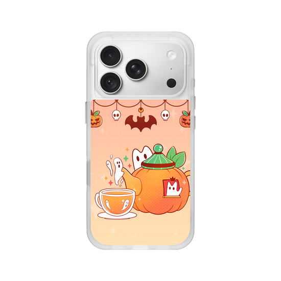 Cozy Halloween - pumpkin teapot