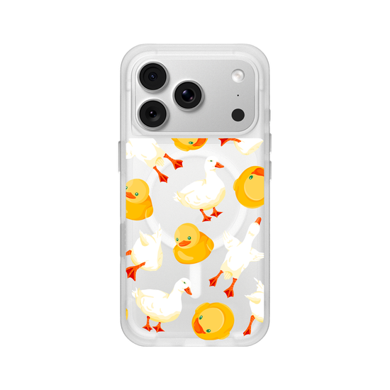 Silly goose and rubber ducks