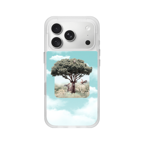 Padre Naturaleza - Pegatina y Cielo Nublado
