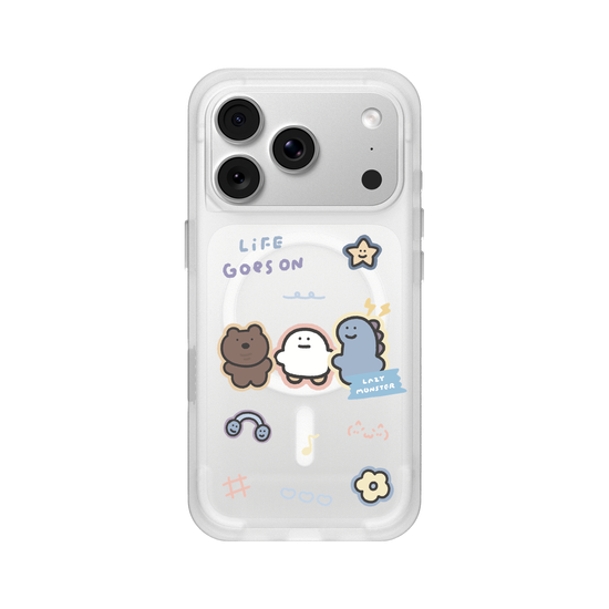 Lazy Monster cute stickers 02.