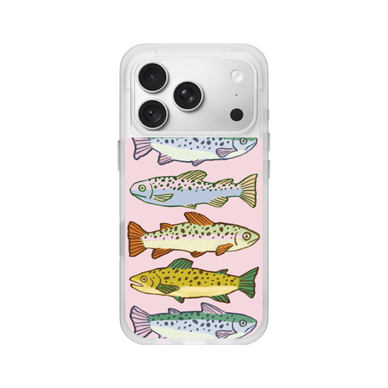 Cute Fish on Pink – Playful Phone Case for Fish Lovers