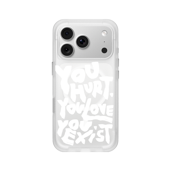 HURT. LOVE. EXIST. (White)