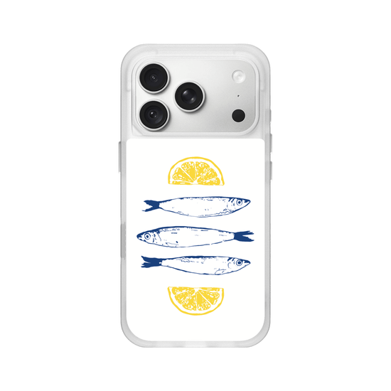 Whimsical Sardines & Lemon Slices