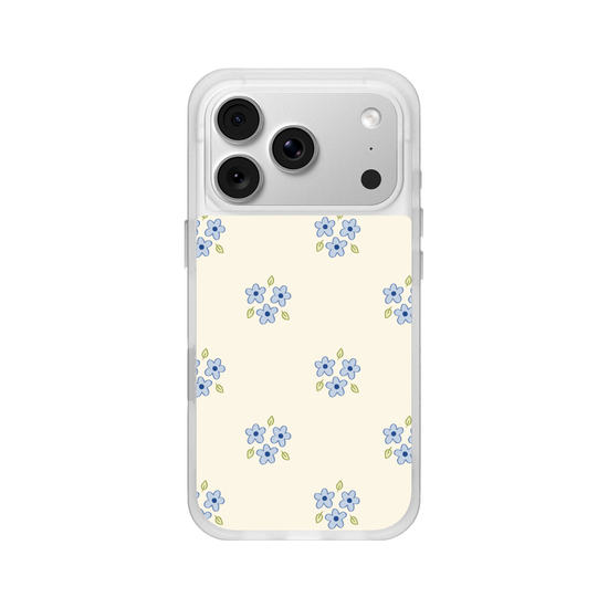 Blue Floral Print