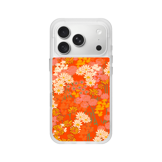Orange Flower Pattern