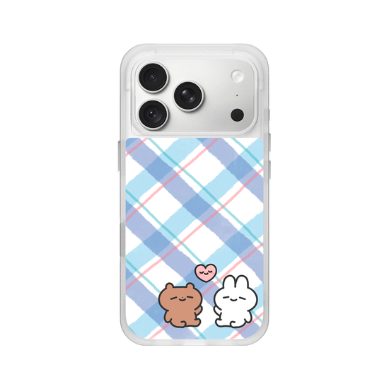 bear and bunny blue love