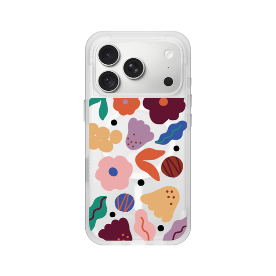 Big winter flowers design