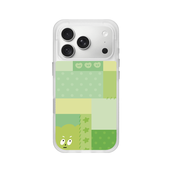 patchwork of little green monster