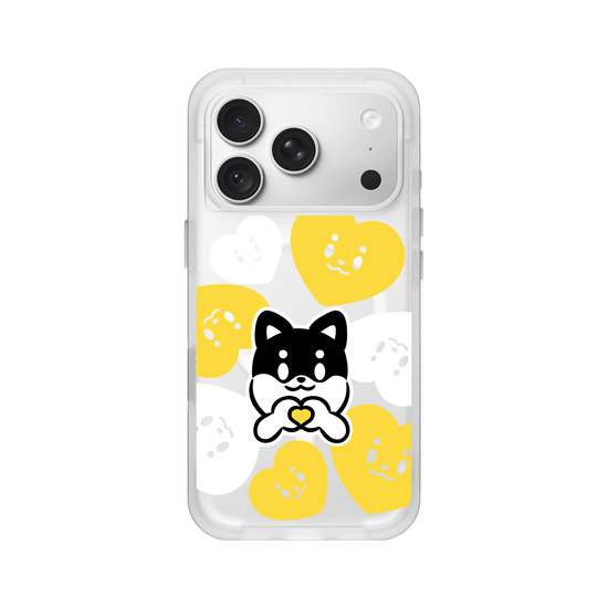 dou dou loves - yellow heart