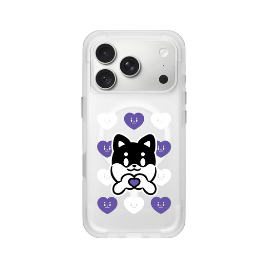dou dou loves - purple heart