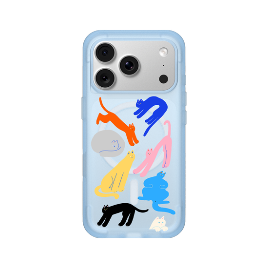 colorful cats
