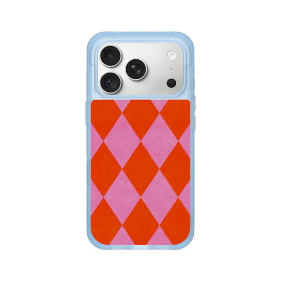 Losange Grid - Pink