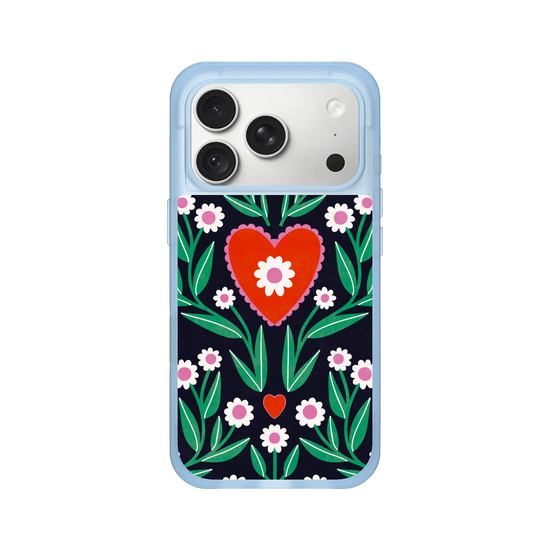 Flower Grid Wallpaper