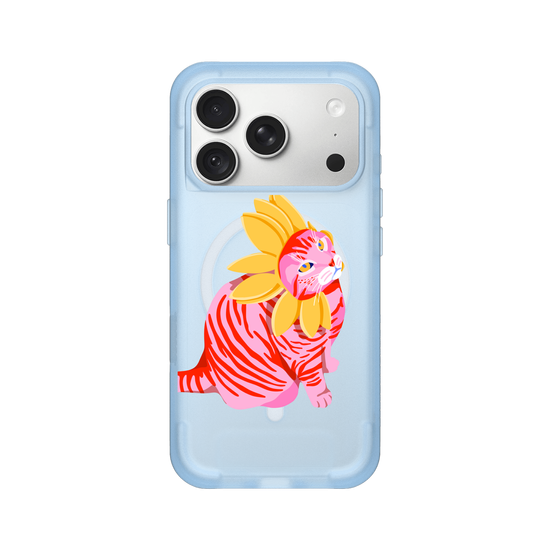 flower cat red and pink