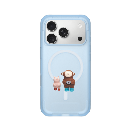 Monkey & Pig’s Joyful Journey （Su felting）
