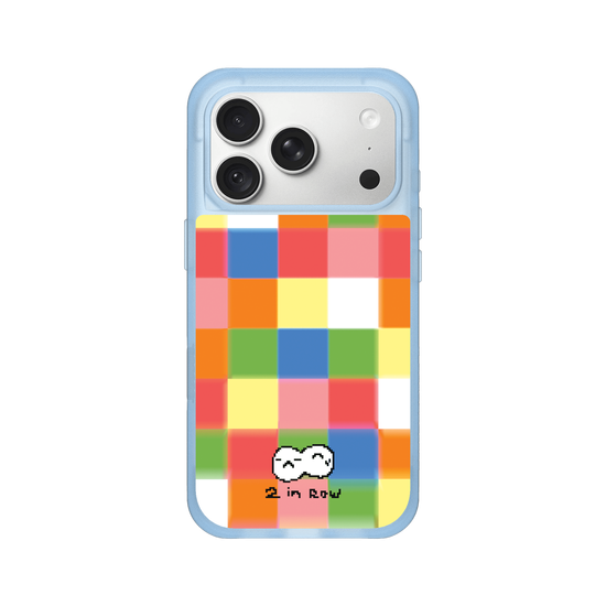Two in Row - Colorful Circus Checkers
