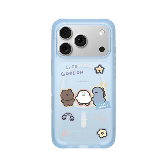 Lazy Monster cute stickers 02.