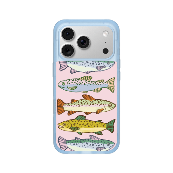 Cute Fish on Pink – Playful Phone Case for Fish Lovers