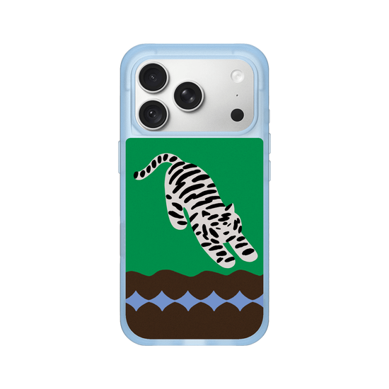 A Stretching tiger