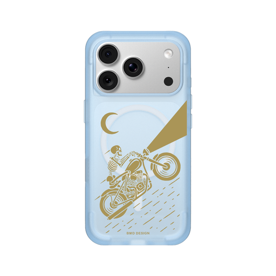 Night skull Motorcycle Rider