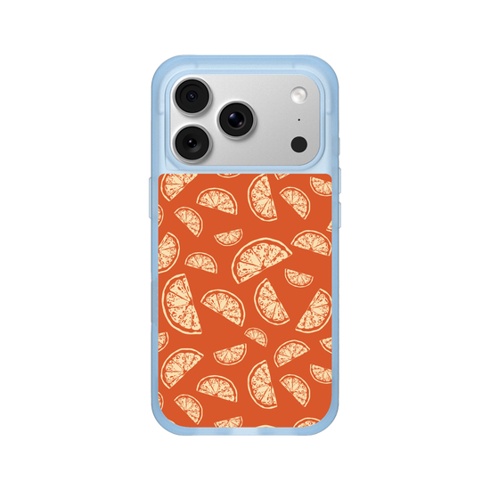 Mediterranean Lemon & Terracotta Cute Pattern