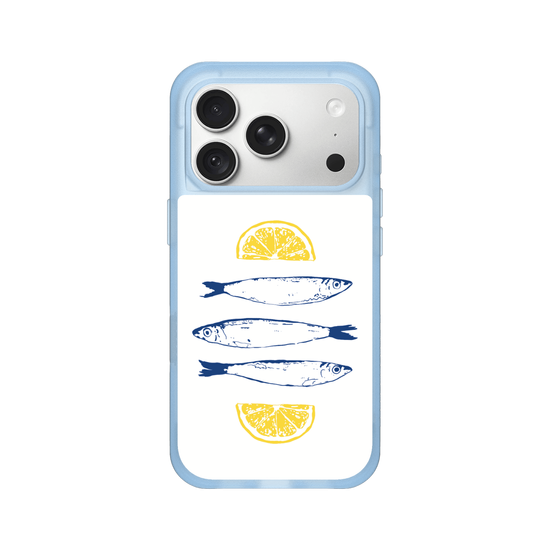 Whimsical Sardines & Lemon Slices