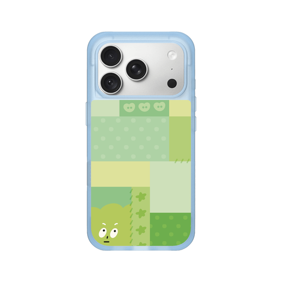 patchwork of little green monster