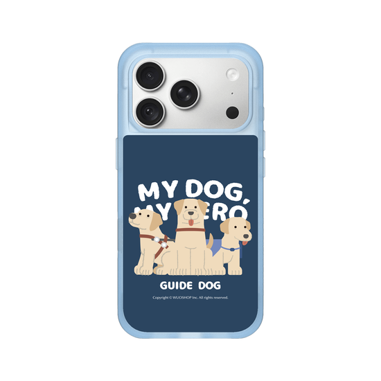 My dog, My hero-Guide Dog: Goldador(Clear)